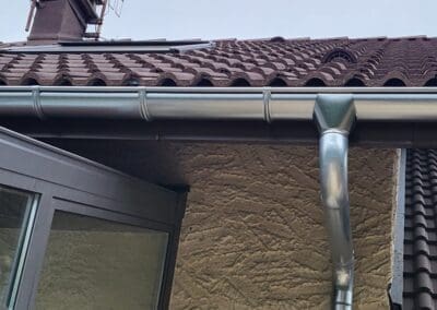 Pose de gouttiere neuve