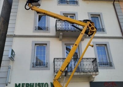 Renovation facade immeuble