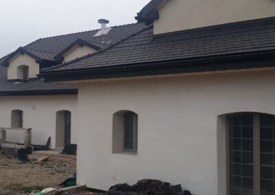 Rénovation façade maison crépit